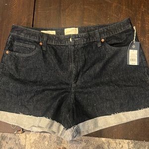Brand new with tags dark denim shorts